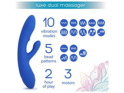 PLO-6734 DUÁL VIBRAČ. STIMULÁTOR PLUSONE