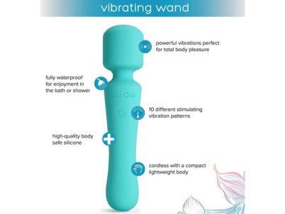 PLO-6709 MASÁŽ/VIBRAČ.STIMULÁTOR PLUSONE PLO-6709 MASÁŽ/VIBRAČ.STIMULÁTOR PLUSONE