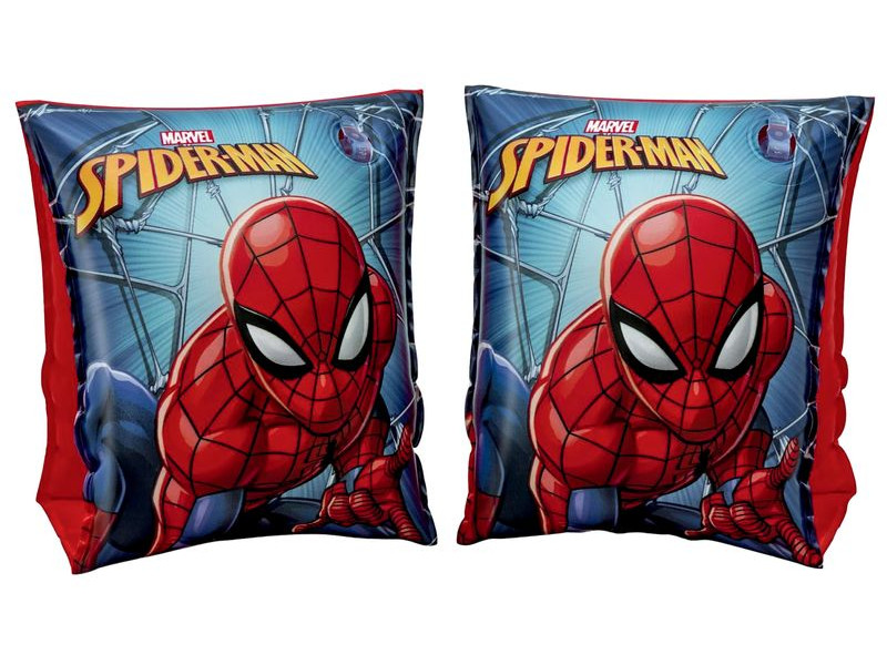 Rukávniky Bestway® 98001, Spiderman, detské. nafukovacie, do vody, 23x15 cm
