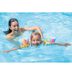 Rukávniky Intex® 58652, Tropical Buddies, detské, nafukovacie, do vody, 230x150 mm