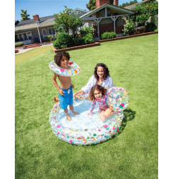 Bazénik Intex® 59460, Just so fruity Set, detský, nafukovací, koleso, lopta, 1,22x0,25 m