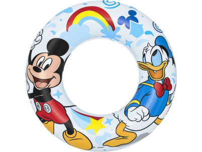Kruh Bestway® 91004, Mickey&Friends, koleso, detský, nafukovací, koleso do vody, 56 cm