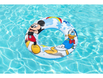 Kruh Bestway® 91004, Mickey&Friends, koleso, detský, nafukovací, koleso do vody, 56 cm