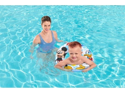 Kruh Bestway® 91004, Mickey&Friends, koleso, detský, nafukovací, koleso do vody, 56 cm