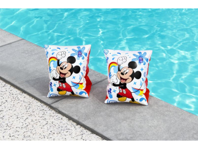 Rukávniky Bestway® 91002, Mickey&Friends, detské, nafukovacie, do vody, 23x15 cm
