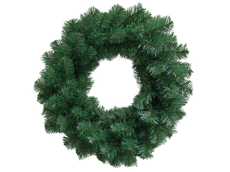 Veniec MagicHome Vianoce, prírodný, 45 cm, 70 vetiev, STANDARD