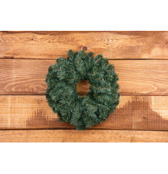 Veniec MagicHome Vianoce, prírodný, 45 cm, 70 vetiev, STANDARD