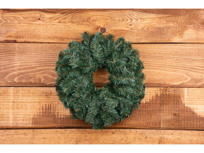 Veniec MagicHome Vianoce, prírodný, 45 cm, 70 vetiev, STANDARD