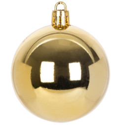 Gule MagicHome Vianoce, sada, 21 ks, 6 cm, zlaté, špic, na vianočný stromček