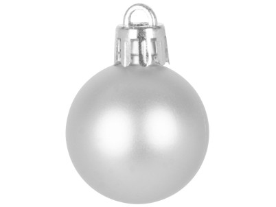 Gule MagicHome Vianoce, bal. 12 ks, 3 cm, strieborné, na vianočný stromček
