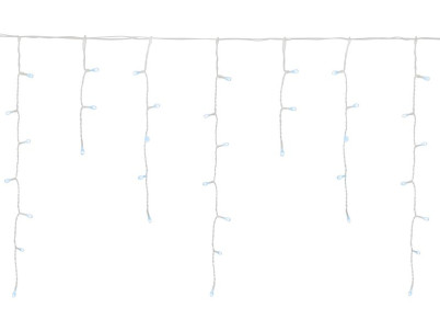 Reťaz MagicHome Vianoce MULTI CONNECT Icicle, 200 LED studená biela, cencúľová, jednoduché svietenie, 230 V, 50 Hz, IP44, bez zd