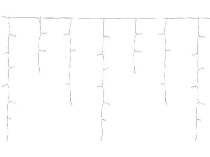 Reťaz MagicHome Vianoce MULTI CONNECT Icicle, 200 LED studená biela, cencúľová, jednoduché svietenie, 230 V, 50 Hz, IP44, bez zd