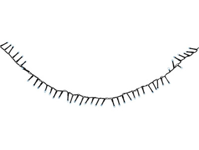 Reťaz MagicHome Vianoce Errai, 560 LED studená biela, 8 funkcií, 230 V, 50 Hz, IP44, exteriér, napájací kábel 3 m, osvetlenie, L