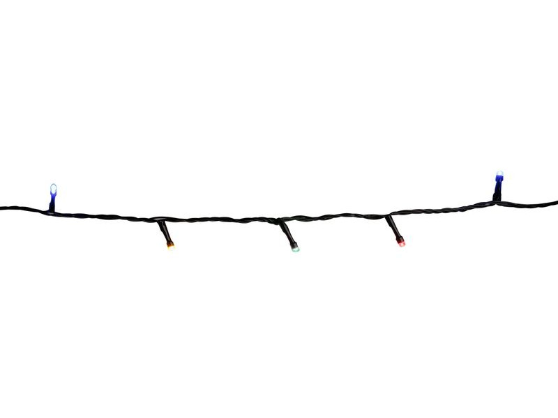 Reťaz MagicHome Vianoce MULTI CONNECT Star line, 120 LED multicolor, jednoduché svietenie, 230 V, 50 Hz, IP44, bez zdroja, exter