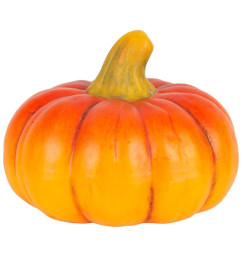 Dekorácia MagicHome Nature, Tekvica, terakota, 13,80x13,80x11 cm