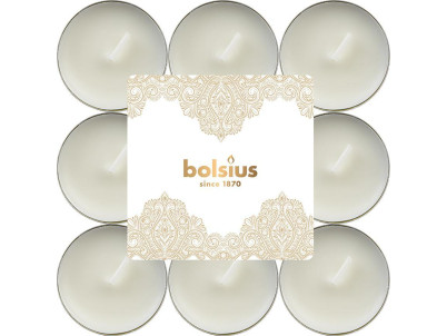Sviečky Bolsius Scented Golden Lace/vanilla, čajové, vonná, Vianoce, bal. 18 ks