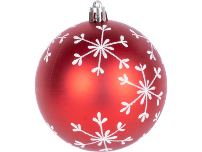 Gule MagicHome Vianoce, 14 ks, červeno-biele, s dekoráciou, na vianočný stromček, 8 cm, Sellbox 24 túb Gule MagicHome Vianoce, 14 ks, červeno-biele, s dekoráciou, na vianočný stromček, 8 cm, Sellbox 24 túb