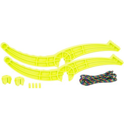 Brzdy k Klzáku RACE, 870x400 mm, boby, plast, detský, na sneh
