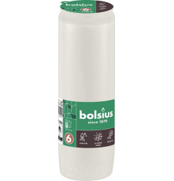 Náplň Bolsius, 110 h, 342 g, 57x177 mm, do kahanca, biela, olej