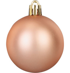 Gule MagicHome Vianoce, 20 ks, ružové zlato, na vianočný stromček, 5 cm