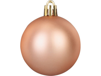 Gule MagicHome Vianoce, 20 ks, ružové zlato, na vianočný stromček, 5 cm