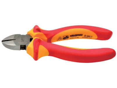 Kliešte Whirlpower® 15704-12 160 mm, elektrikárske, štikacie, VDE 1000, DIN5749