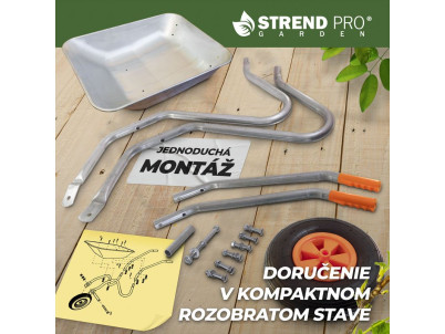 Fúrik EcoLoad, pozinkovaný, korba 65 lit., (demont)