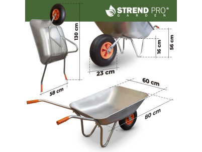 Fúrik EcoLoad, pozinkovaný, korba 65 lit., (demont)