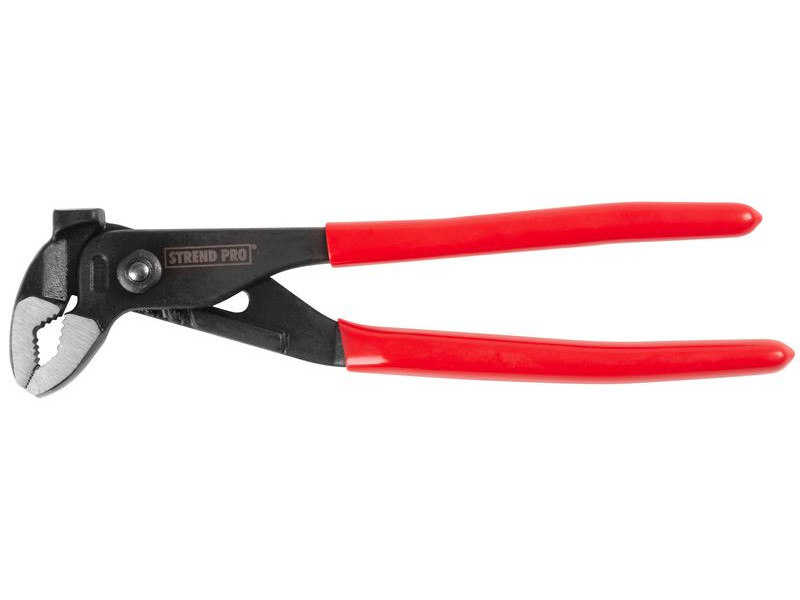 Kliešte Strend Pro, 250 mm, nastaviteľné, s kladivkom