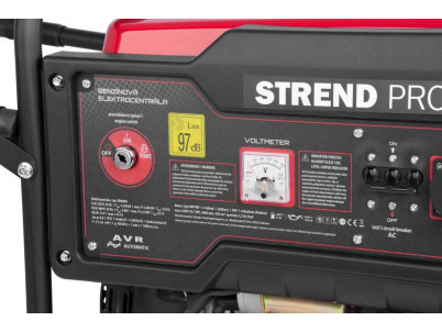 Elektrocentrála Strend Pro KM8000-A, 6,5/6.0 kW, s elektr. štartovaním, benzínová