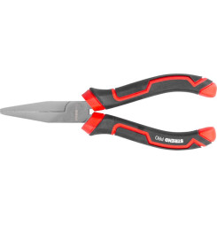 Kliešte Strend Pro Premium ComfortGrip DL414, 160 mm, s plochým nosom