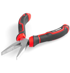 Kliešte Strend Pro Premium ComfortGrip DL414, 160 mm, s plochým nosom