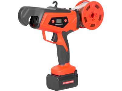 Viazač Strend Pro Profesional, na viazanie, na vinič/hrozno, LCD displej, aku