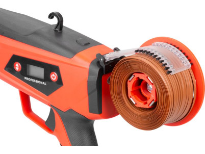 Viazač Strend Pro Profesional, na viazanie, na vinič/hrozno, LCD displej, aku