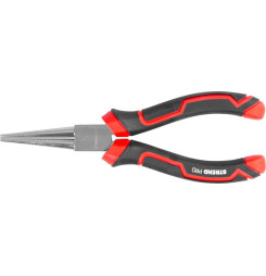 Kliešte Strend Pro Premium ComfortGrip DL415, 160 mm, s okrúhlymi čeľusťami, rovné, na poistné krúžky