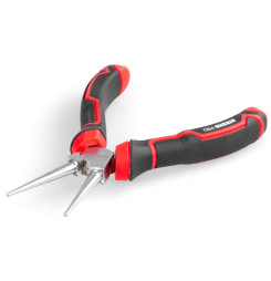Kliešte Strend Pro Premium ComfortGrip DL415, 160 mm, s okrúhlymi čeľusťami, rovné, na poistné krúžky