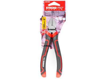 Kliešte Strend Pro Premium ComfortGrip DL418, 160 mm, štikacie, bočné
