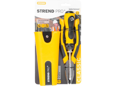 Sada Strend Pro, skrutkovač, kombinované kliešte, puzdro, 3-dielna sada