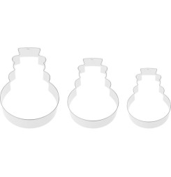 Vykrajovačka MagicHome Vianoce, na pečenie, snehuliak, formička, 3 ks