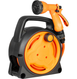 Navíjač Strend Pro Garden, so záhradnou hadicou, pištoľ, 10m, 5/16"