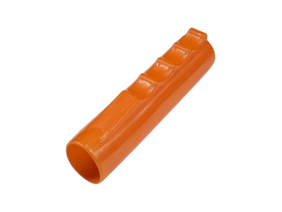 Rúčka na fúrik, plastová, oranžová