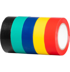 Páska Strend Pro, 19 mm, L-10 m, PVC, max. 80°C, 600V, izolačná, rôzne farby, lepiaca, bal. 10 ks