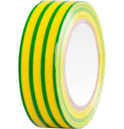 Páska Strend Pro, 19 mm, L-10 m, max. 80°C, 600V, zelenožltá, izolačná, lepiaca, PVC, bal. 10 ks