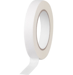 Páska Strend Pro, 19 mm, L-50 m, Krep, maliarska, maskovacia, lepiaca, biela