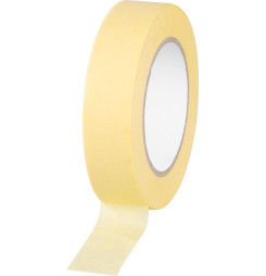Páska Strend Pro, 30 mm, L-50 m, 80°C, maliarska, maskovacia, lepiaca, žltá