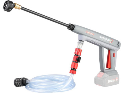 Pištoľ Worcraft CPC-S20LiD, ShareSYS, vysokotlakový čistič, STRONG PRESSURE, bez aku