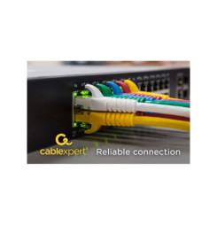 GEMBIRD Patch kábel UTP 0.25m čierny