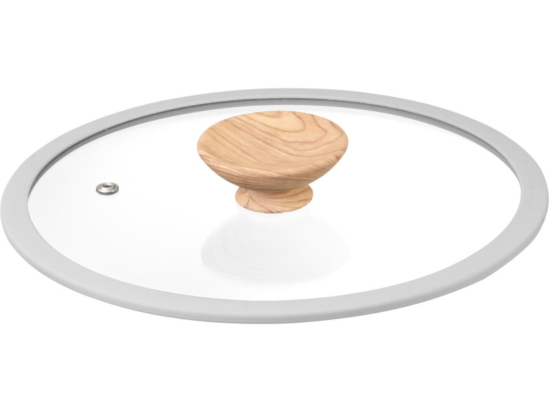 Pokrievka MagicHome Harmony, sklenená, 24 cm Pokrievka MagicHome Harmony, sklenená, 24 cm