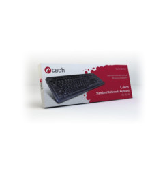 C-TECH KB-102M USB slim CZ/SK klávesnica