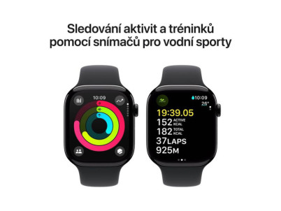 APPLE Watch SERIES 10 GPS 46mm Jet Black JACBSB ML